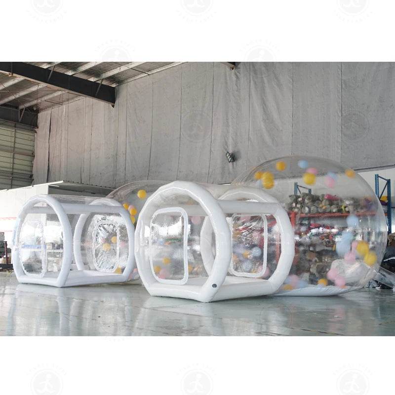 8.2Ft Clear Dome Inflatable Bubble Tent with Blower for Outdoor Parties - ToylandEU