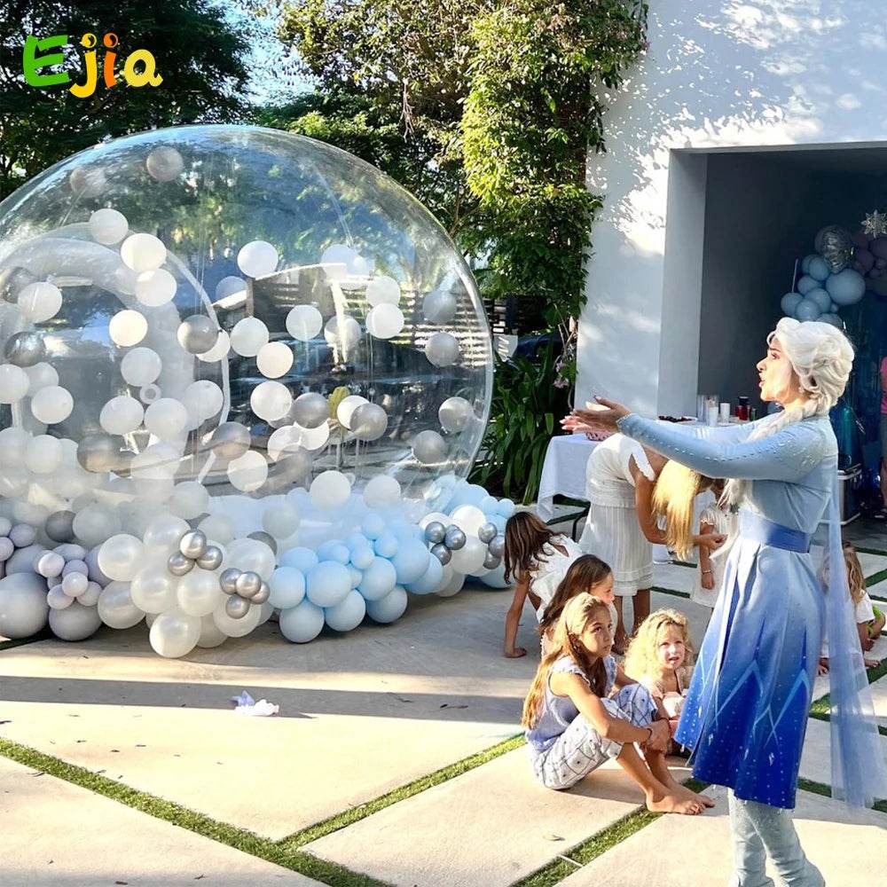 8.2Ft Clear Dome Inflatable Bubble Tent with Blower for Outdoor Parties - ToylandEU