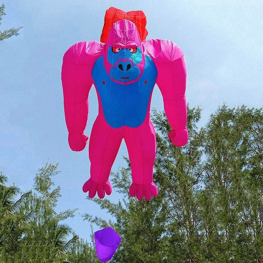 8.5ft Inflatable Gorilla Kite - Free Shipping & Easy Line Laundry - ToylandEU