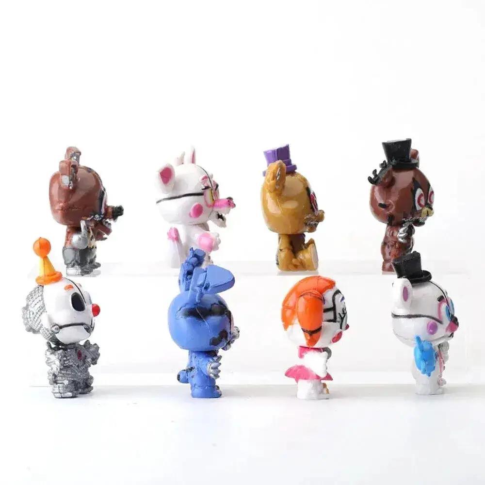  8 PCs Set Freddy Figures, Five Nights At Freddy's FNAF Horror Gaming Figurines -  ToylandEU™