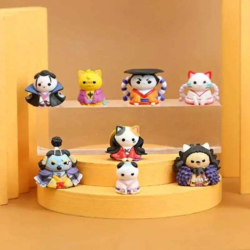 One Piece Figures Wano Set Eight PVC Collectibles Premium - ToylandEU