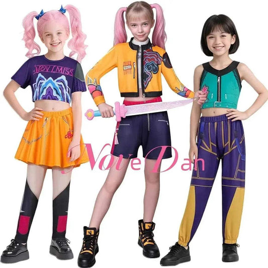  8 Piece Demon Hunters Cosplay Outfit Toyland EU -  ToylandEU™