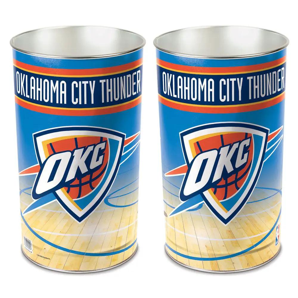Oklahoma City Thunder Wastebasket 15 Inch - Periodic Restock