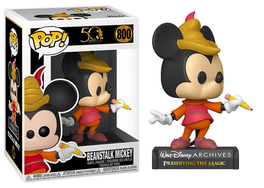 Beanstalk Mickey Funko Pop Disney 50th Vinyl Figure