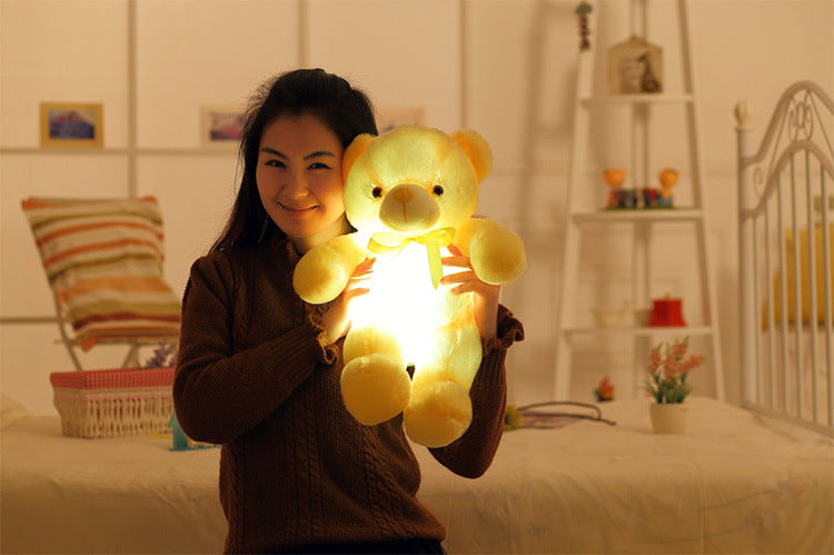 Colorful Glowing LED Teddy Bear Stuffed Animal Plush Toy Toyland EU Toyland EU