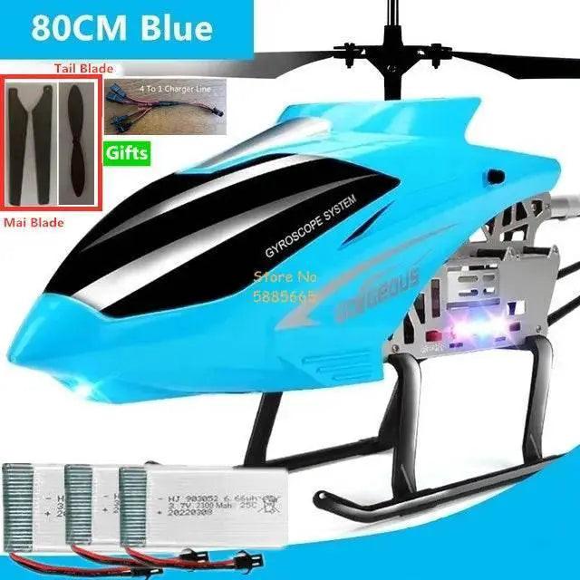  80CM Dual Flexible Propeller LED Remote Control Helicopter Toy -  -  ToylandEU™