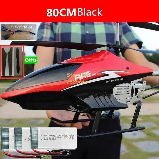  80CM Dual Flexible Propeller LED Remote Control Helicopter Toy -  -  ToylandEU™