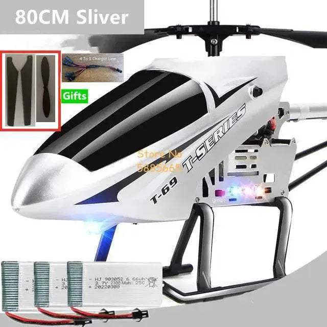  80CM Dual Flexible Propeller LED Remote Control Helicopter Toy -  -  ToylandEU™