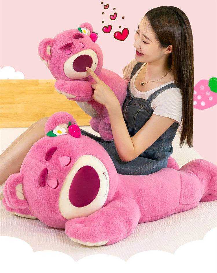 80cm Anime Toy Story Lots-o-Huggin Bear Plush Toy Kawaii - ToylandEU