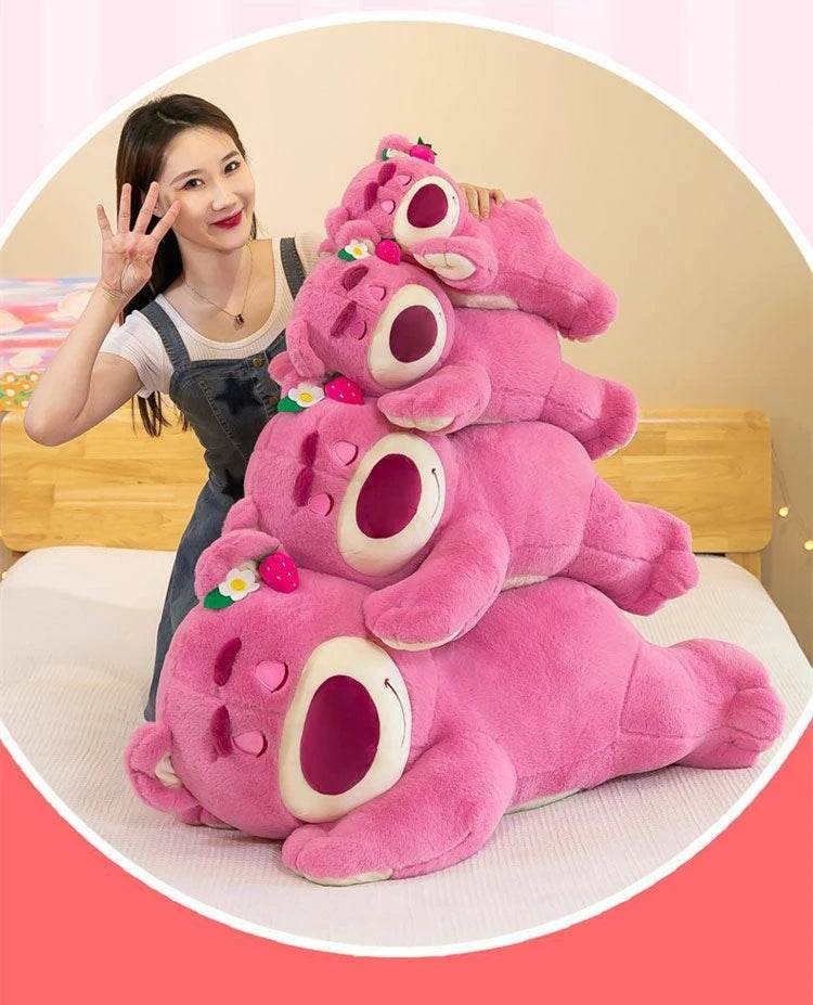 80cm Anime Toy Story Lots-o-Huggin Bear Plush Toy Kawaii - ToylandEU