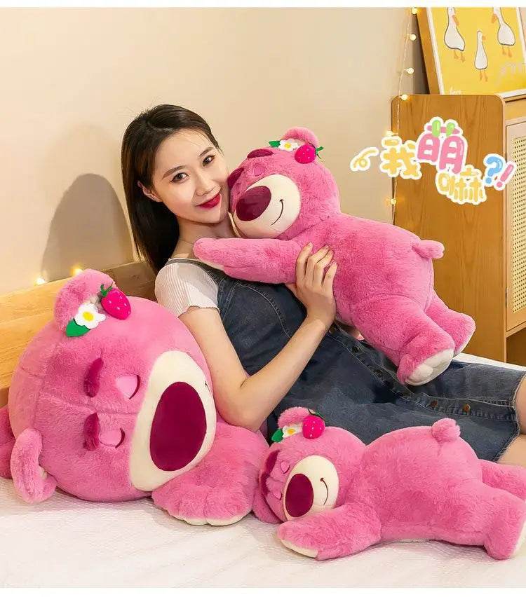 80cm Anime Toy Story Lots-o-Huggin Bear Plush Toy Kawaii - ToylandEU