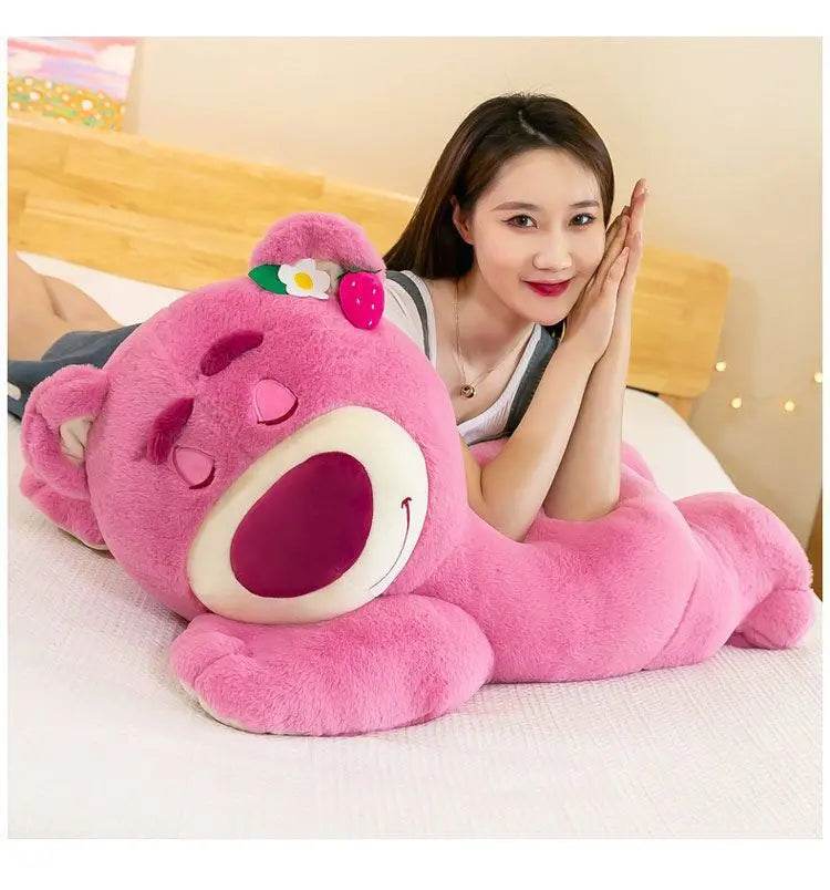 80cm Anime Toy Story Lots-o-Huggin Bear Plush Toy Kawaii - ToylandEU