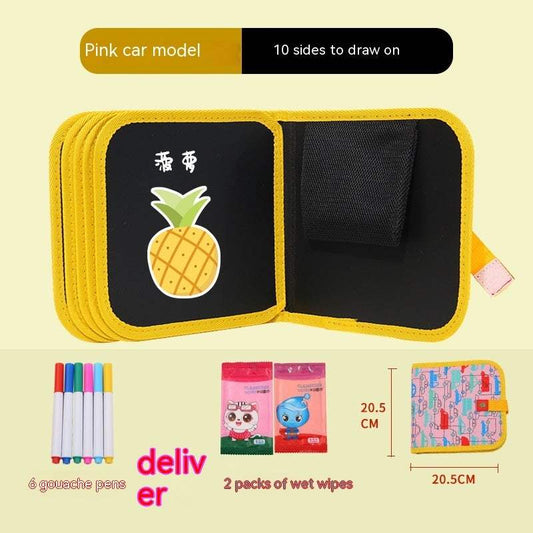 10-Sided Graffiti Drawing Board Picture Book | Double-Sided