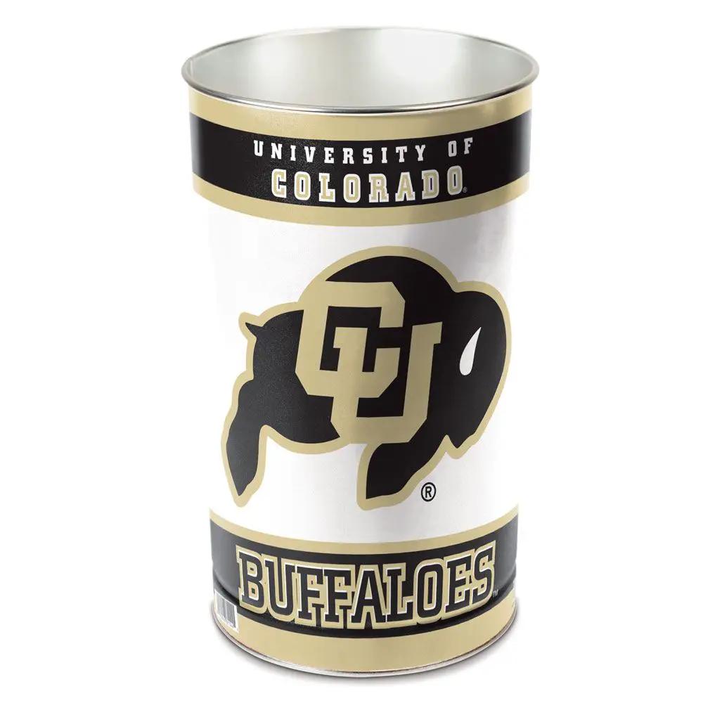 Colorado Buffaloes Wastebasket 15 Inch - Periodic Restock