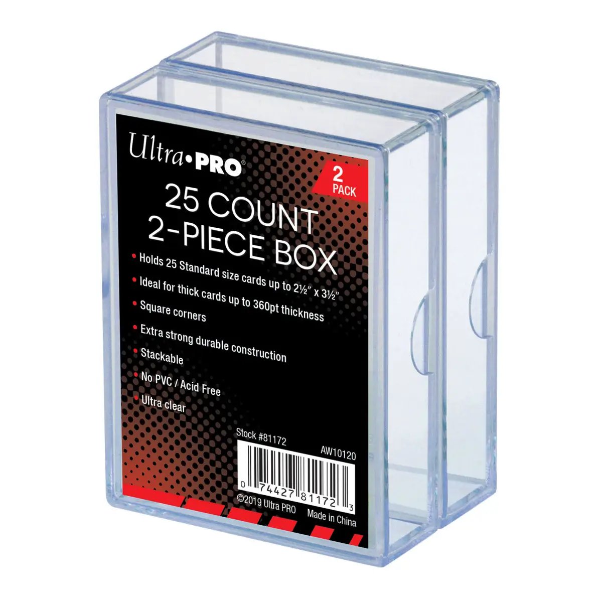 25-count 2-Piece Case (2-pack)