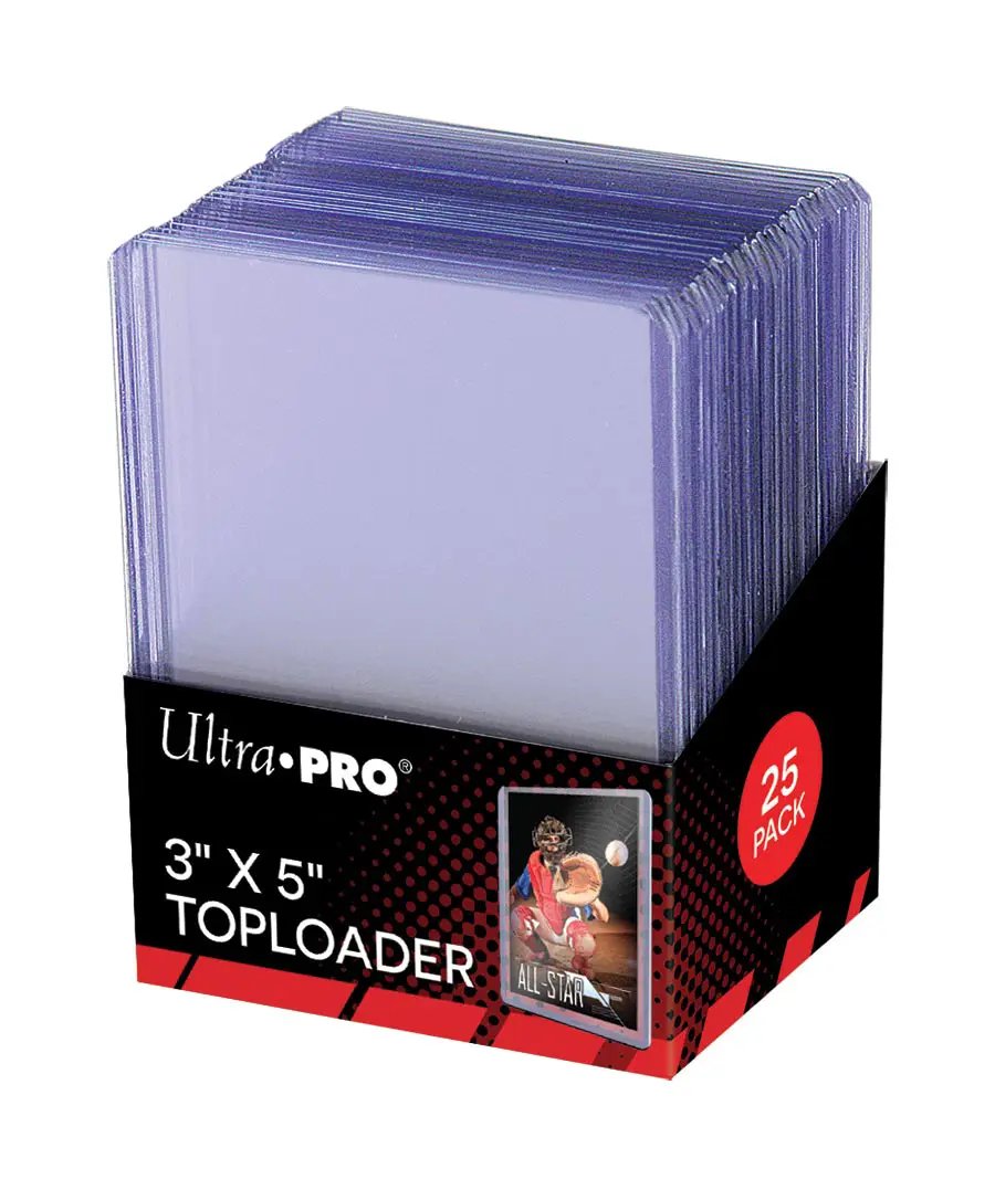 Toploader - 3x5 (25 per pack)