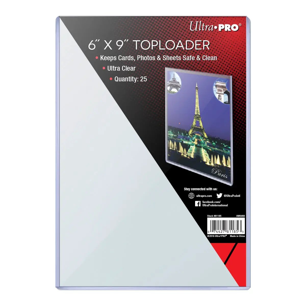 Toploader - 6x9 (25 per pack)