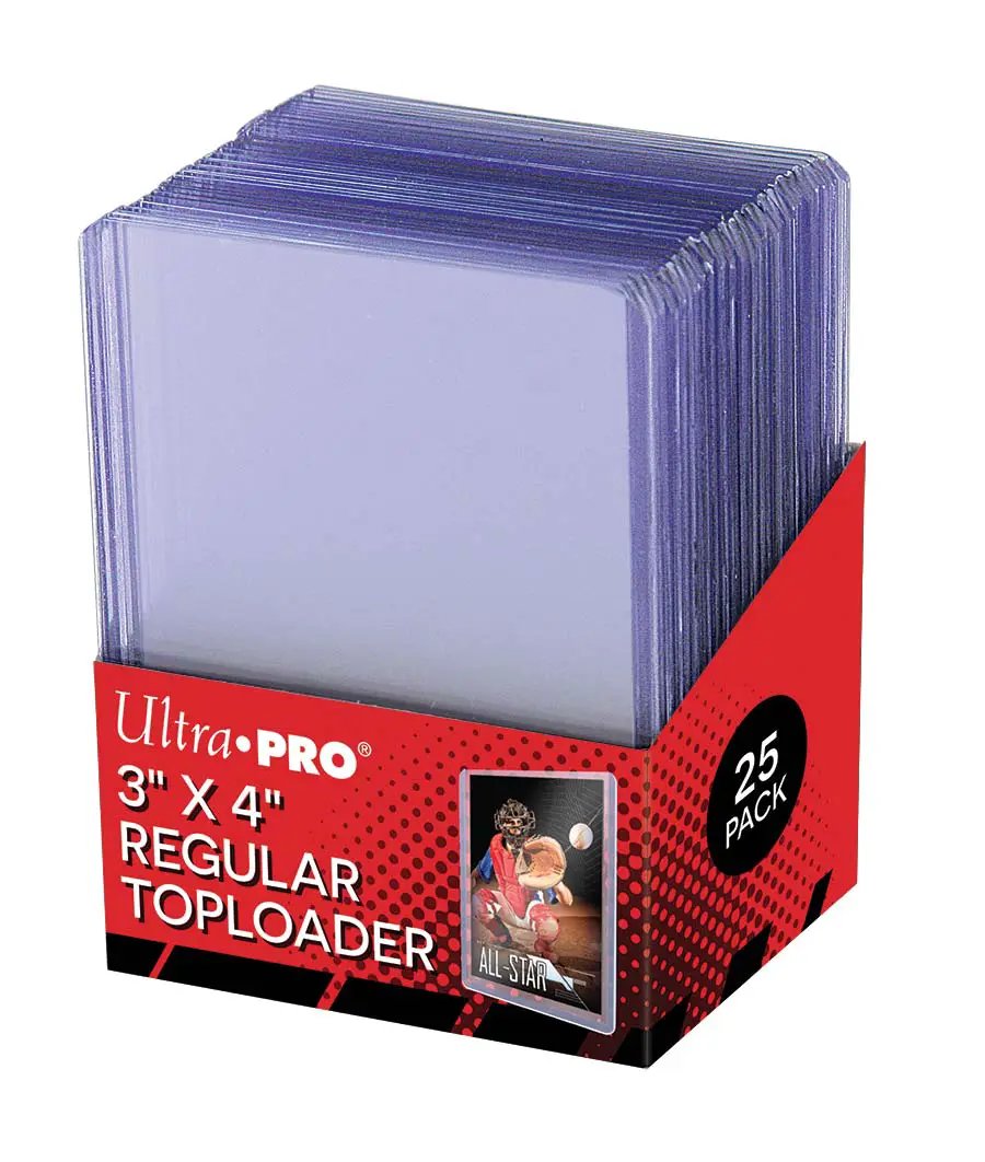 Toploader - 3x4 Clear Regular (25 per pack)