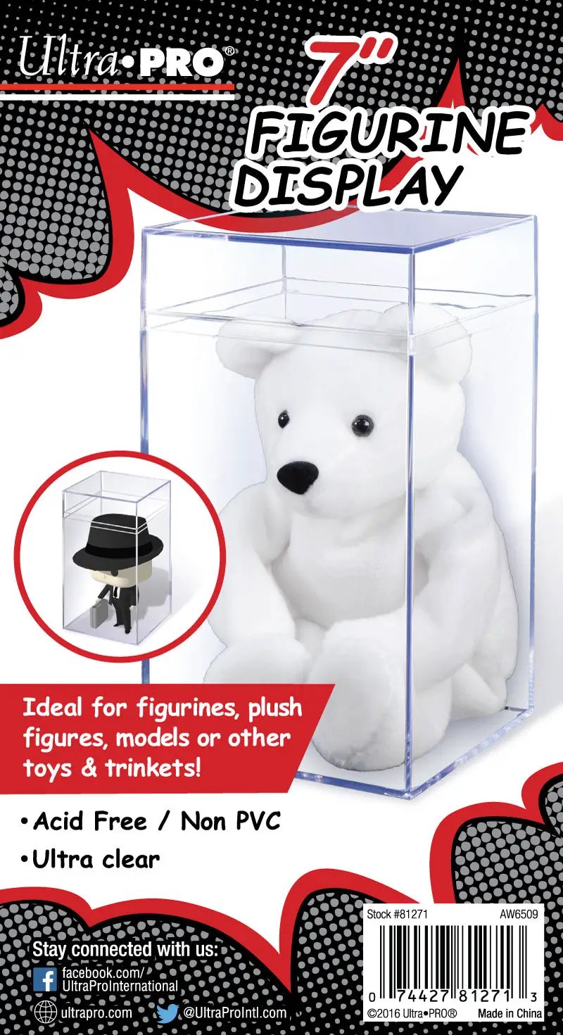 Figurine and Toy Storage Display Case