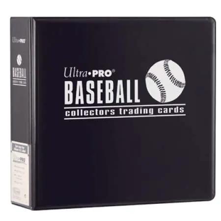3 Inch Baseball Album Black