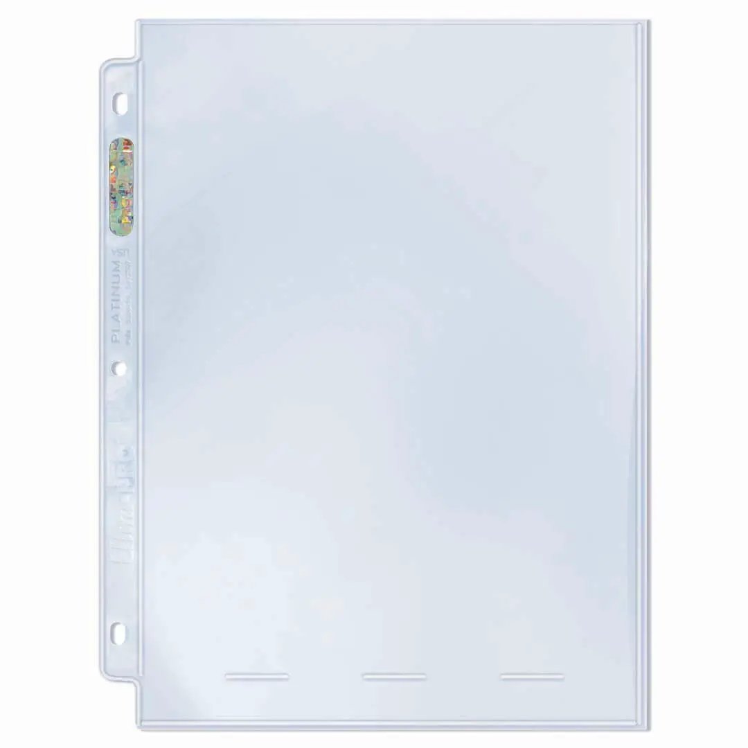 1-Pocket Platinum Page with 8x10 Pocket (100 ct)