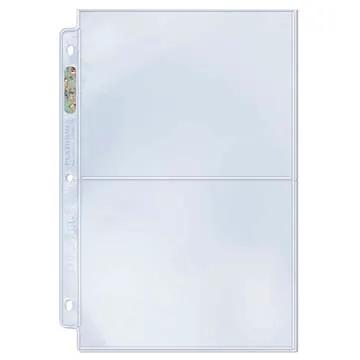 2-Pocket Platinum Page with 5x7 Pockets (100ct)