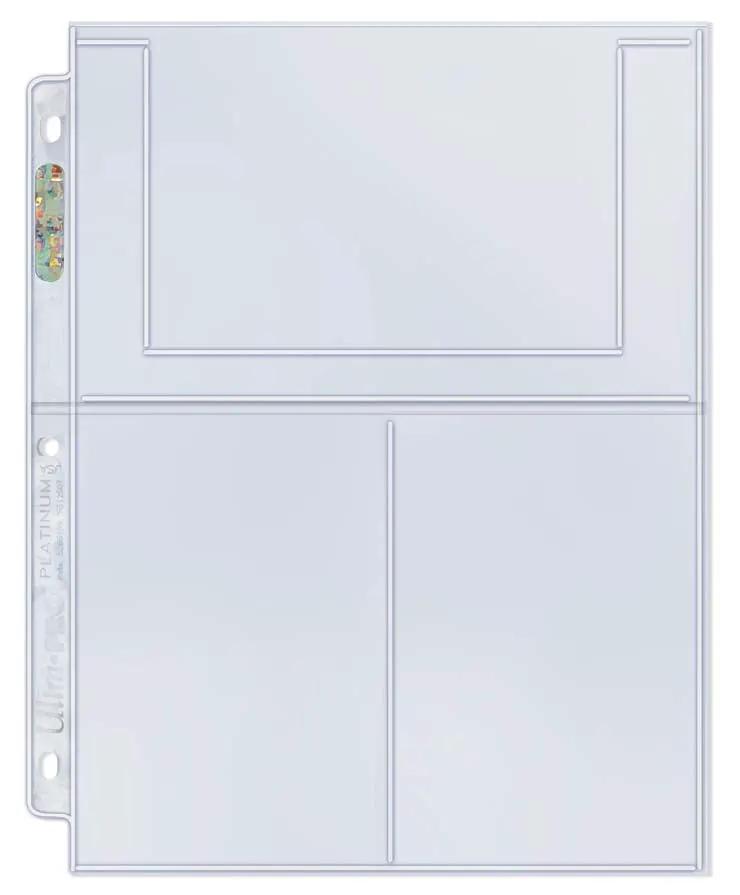 3-Pocket Platinum Page for 4x6 Photos (100ct)