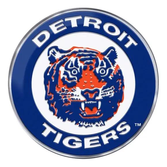 Detroit Tigers Auto Emblem Color Alternate Logo