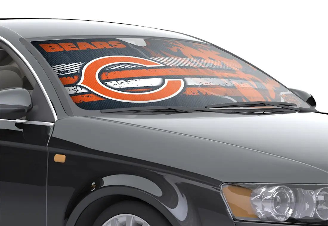 Chicago Bears Auto Sun Shade - 59"x27"