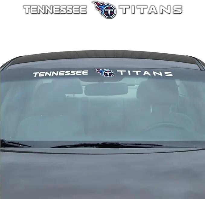 Tennessee Titans Decal 35x4 Windshield Style