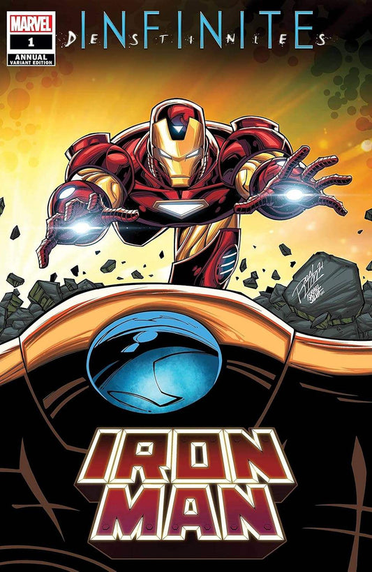 Marvel Comic Book | Iron Man Annual One | Ron Lim Connecting Variant