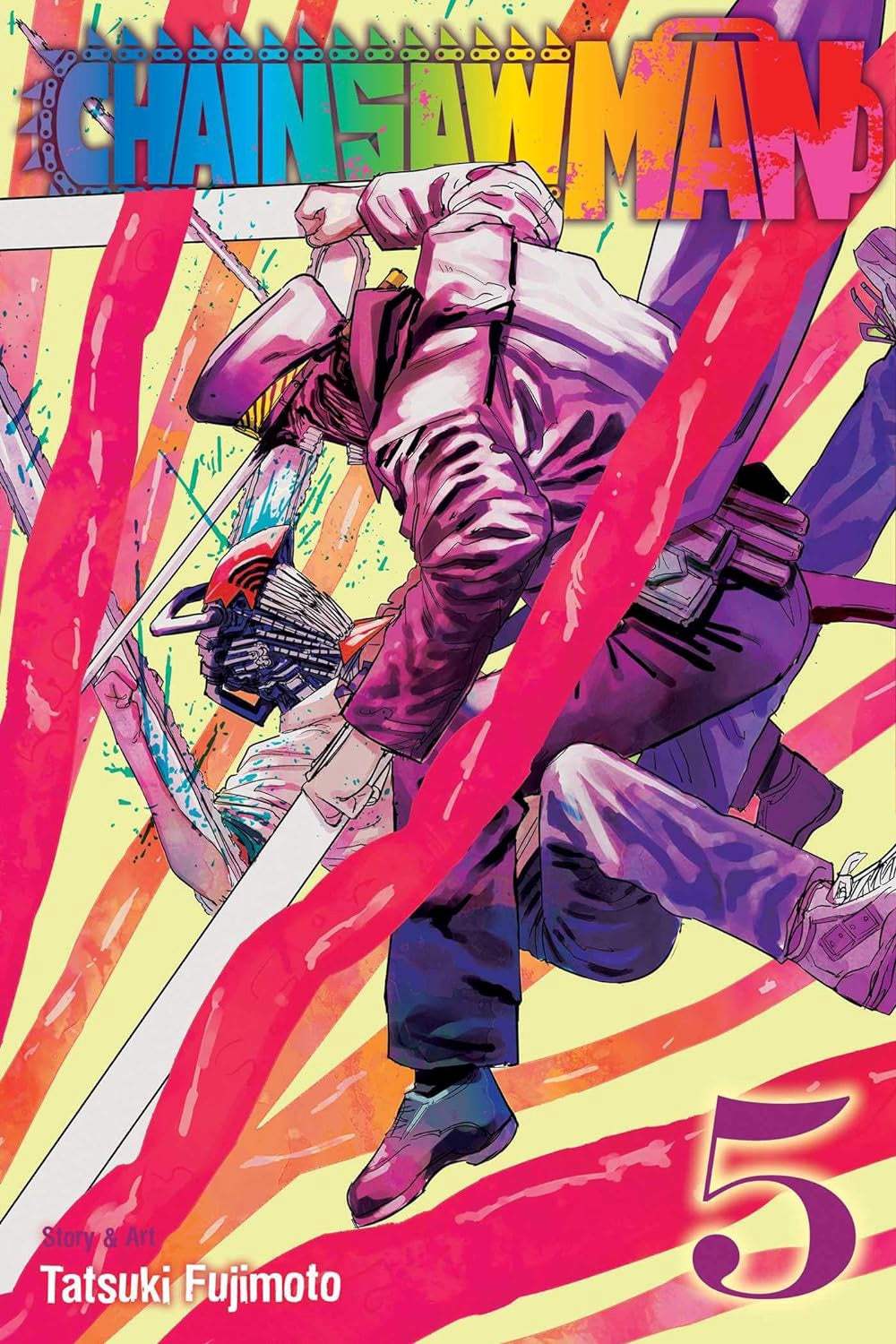 Chainsaw Man Vol 5 | Manga Paperback | Graphic Novel | Anime Fans