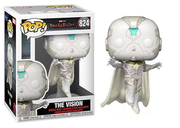 Vision White WandaVision Funko Pop Vinyl Figure Near Mint