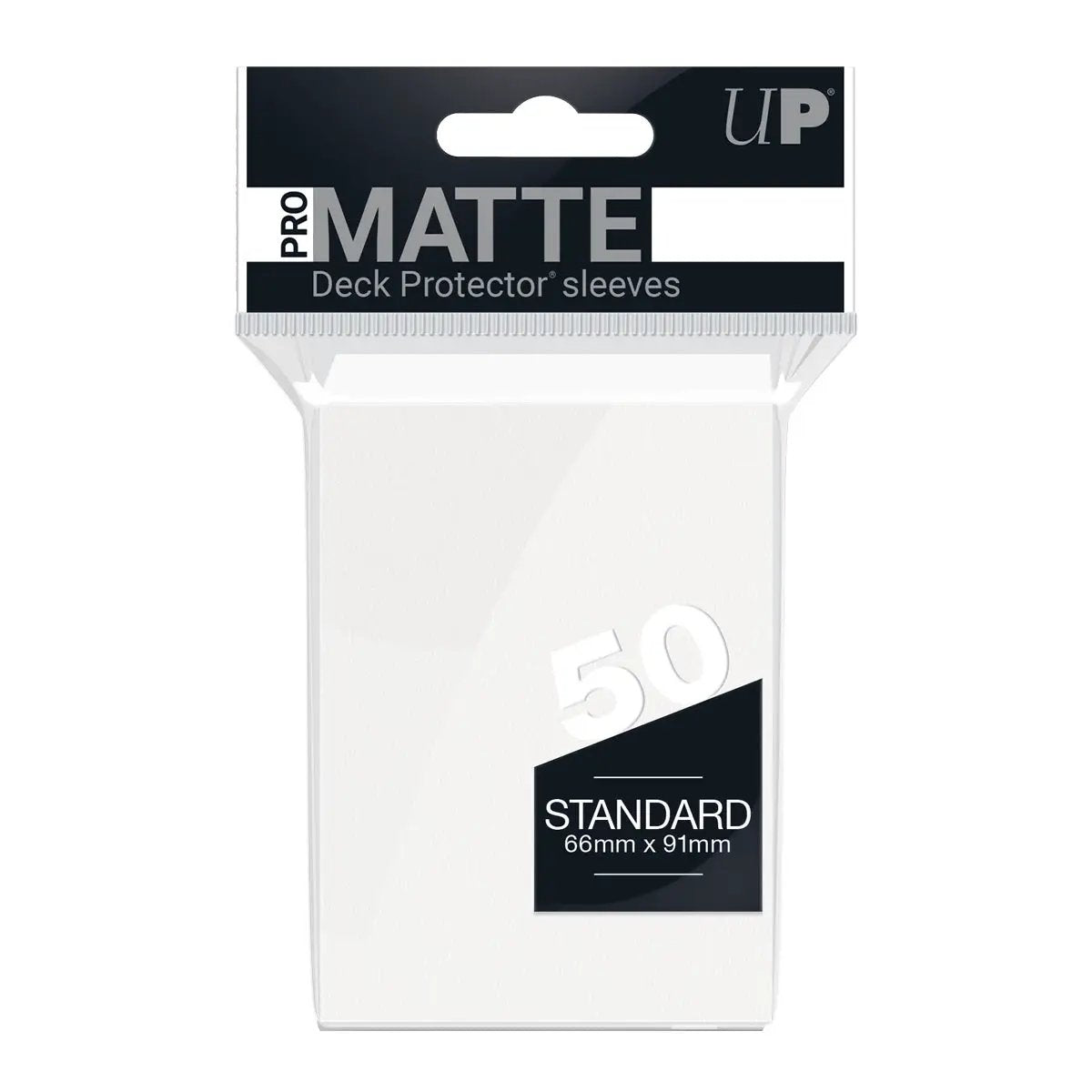 Deck Protectors - Pro-Matte - White (One Pack of 50)