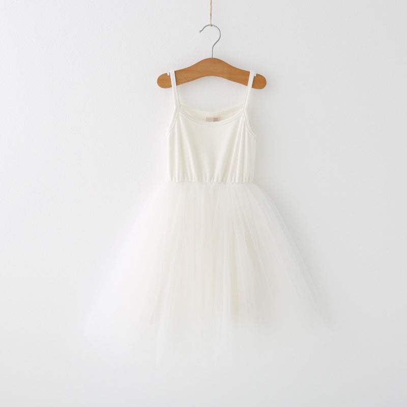 Girls Suspender Dress | 100% Cotton | Pleated Skirt | 80-120cm