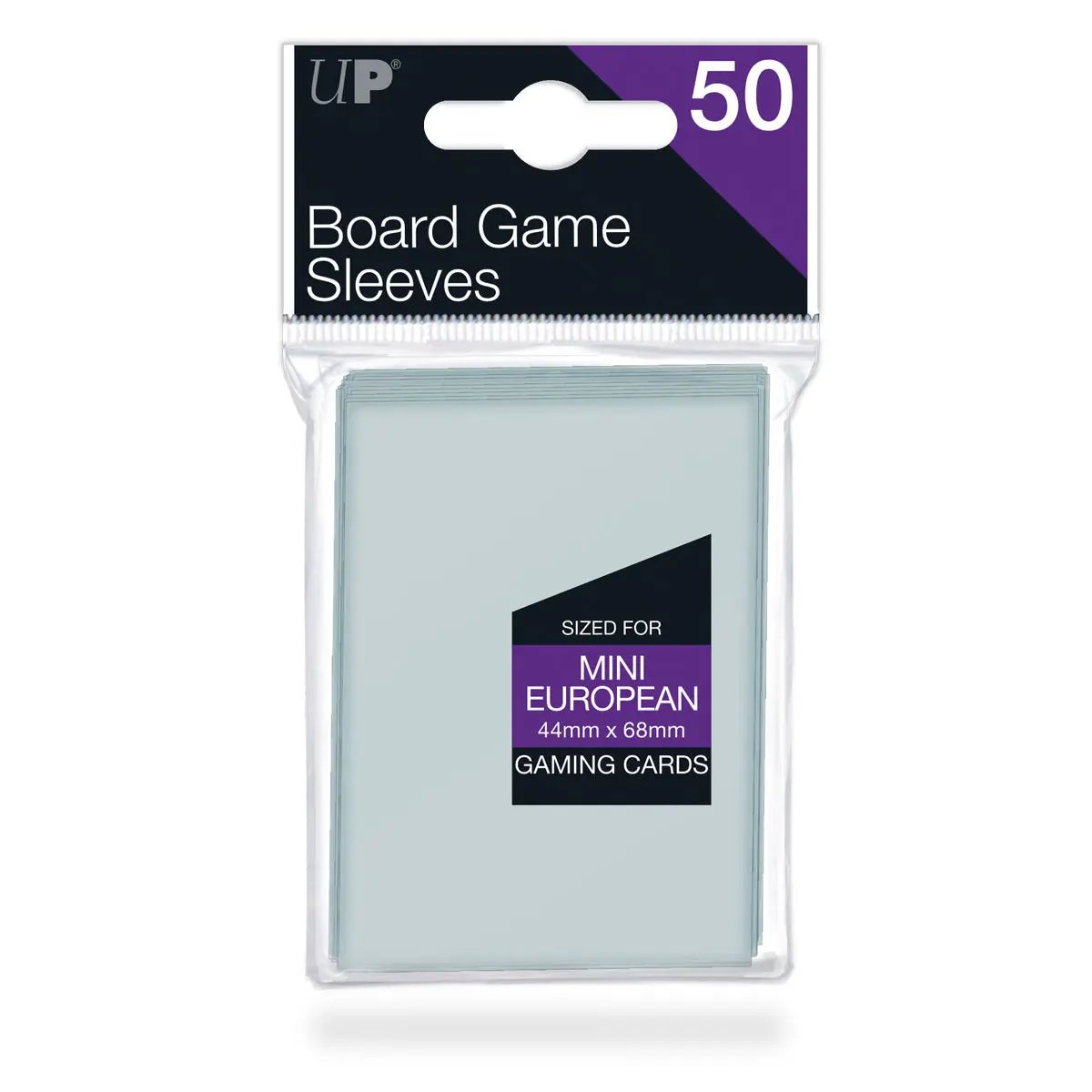 Ultra Pro Board Game Sleeve - 44mm x 68mm European - 50pk