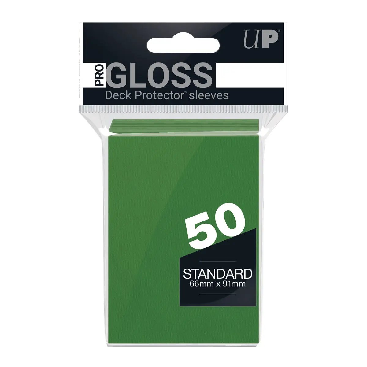Deck Protectors - Pro Gloss - Green (One Pack of 50)