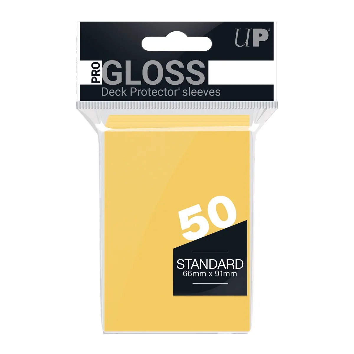 Deck Protectors - Pro Gloss - Yellow (One Pack of 50)