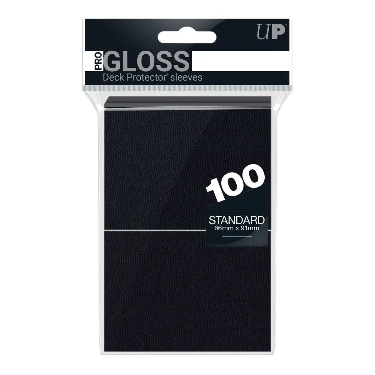 Deck Protectors - PRO-Gloss - Standard - Black (100 per pack)