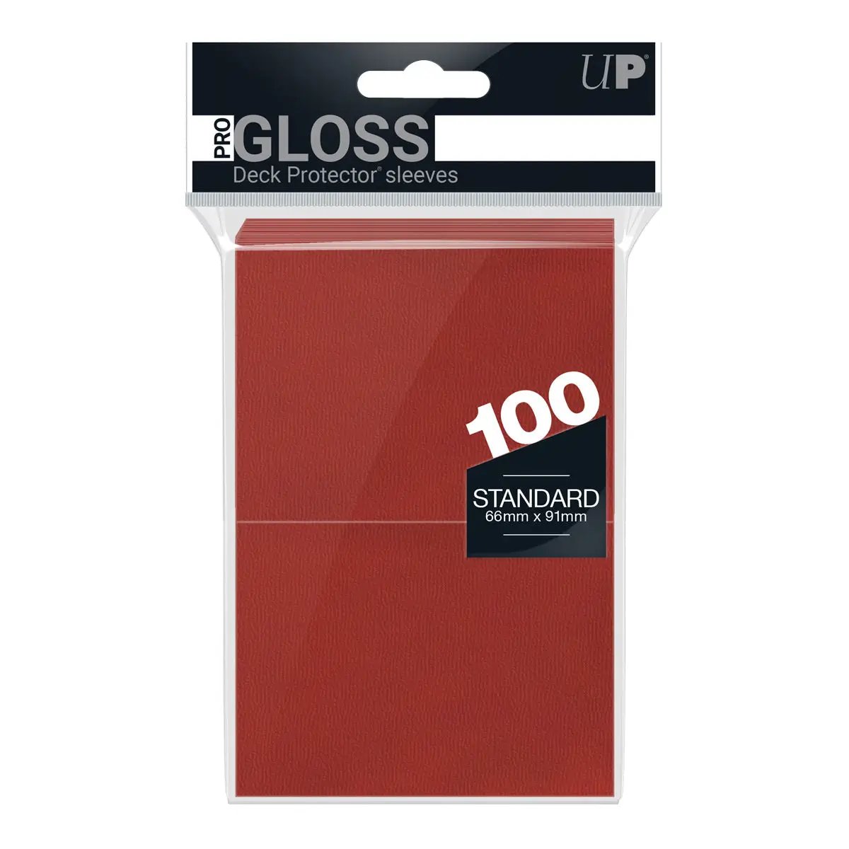 Deck Protectors - PRO-Gloss - Standard - Red (100 per pack)
