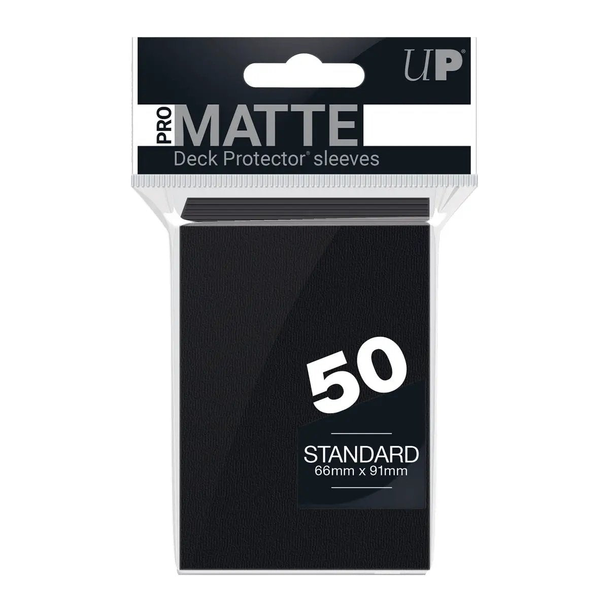 Deck Protectors - Pro-Matte - Standard - Black - Pack of 50