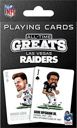 Las Vegas Raiders Playing Cards All-Time Greats