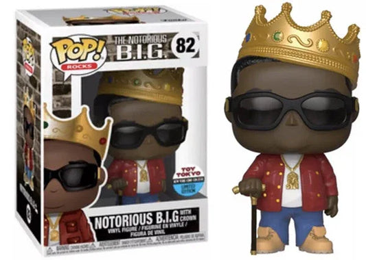 Notorious B.I.G. w/ Crown (Red Jacket) 82 - 2018 NYCC/Toy Tokyo Exclusive - ToylandEU