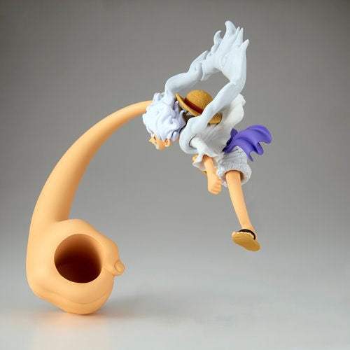 One Piece Luffy Gear 5 Action Figure | 4 Inch PVC Statue | Vol 4 Collectible