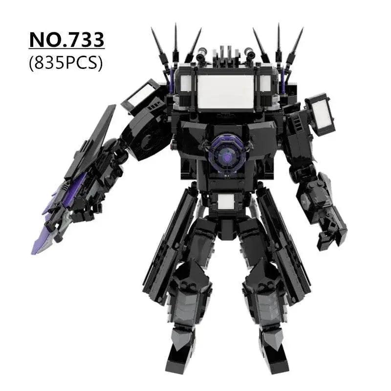  835pcs/set Skibidi Toilet Giant Version Building Blocks -  ToylandEU™