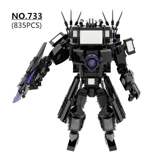  835pcs/set Skibidi Toilet Giant Version Building Blocks -  ToylandEU™