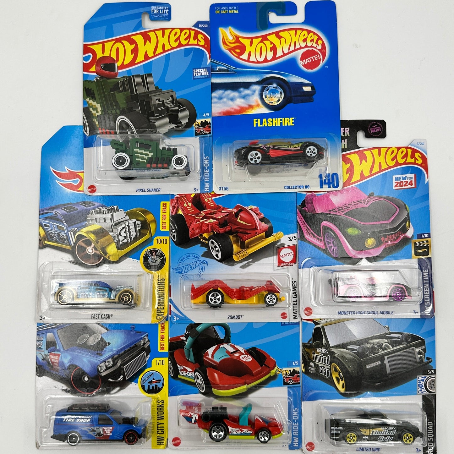 Hot Wheels Diecast Cars Bundle for Collectors Value Pack