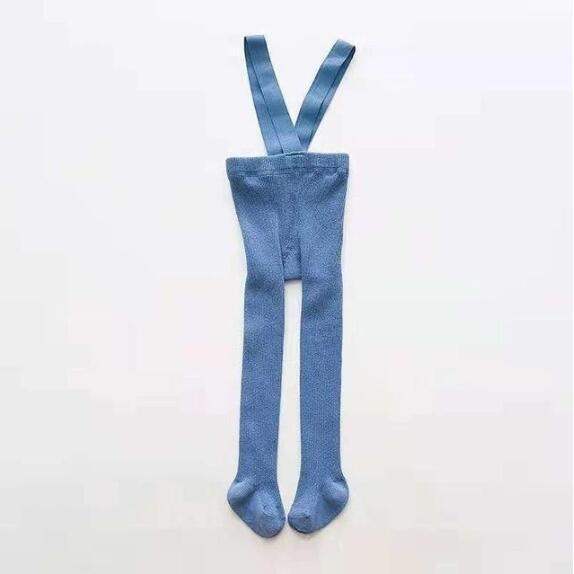 Cottie Cotton High-Waist Suspender Leggings | Sizes S-L | 0-3 Years