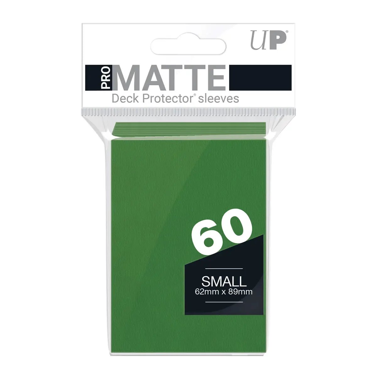 Deck Protectors - Pro Matte - Small Size - Green (One Pack of 60)