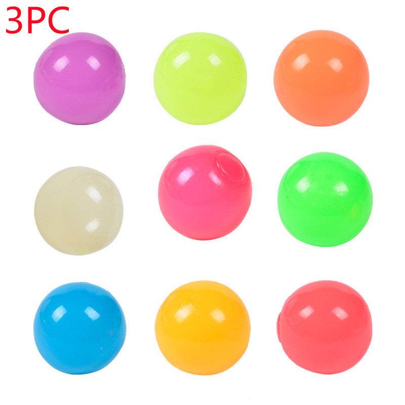 Luminous Sticky Ball Toys | Glow In The Dark